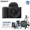 소니정품 ZV-E10M2 블랙 + 16-50mm +128G+소니가방풀패키지ED (메모리 삼성256GB로 용량UP)
