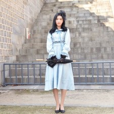 우아한 구르미 경성의복 개화기 의상드레스 옷 여성봄여름 레트로